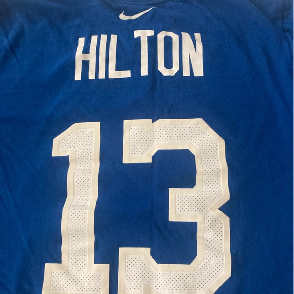 Nike Indianapolis Colts T.Y. Hilton T Shirt Women Size Medium - Picture 3 of 6
